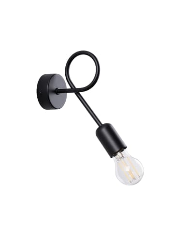 Nice Lamps Wandleuchte KNOT schwarz H 26