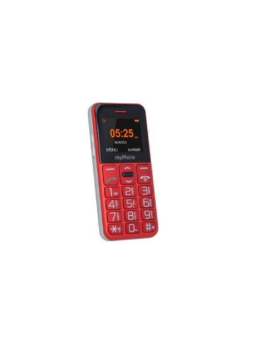 COFI 1453 myPhone Halo Easy Mobiltelefon 1.77"-Display, 1000 mAh, 0,3 Mpx Kamera in Rot