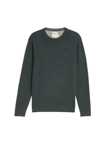 Tom Tailor Pullover in dunkelgrün-meliert