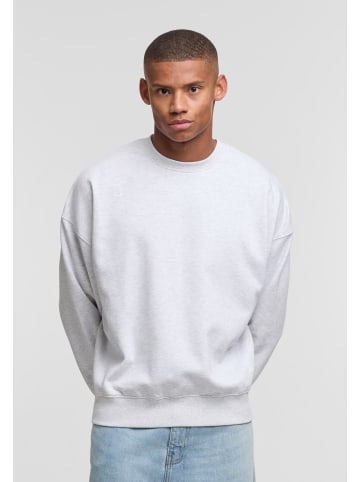DEF DEF DEF CREW Oversize Pullover in greymelange