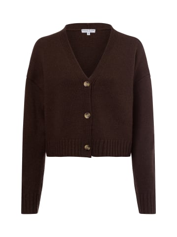 Marie Lund Strickjacke in schoko - 0002