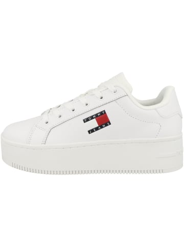 Tommy Hilfiger Sneaker low Tommy Jeans Flatform Essentials in weiss