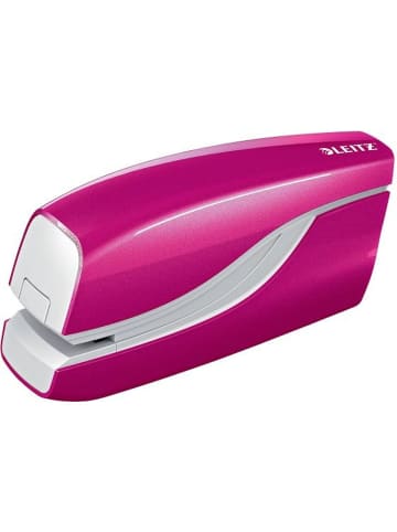 Leitz Heftgerät Wow elektrisch 10 Blatt pink
