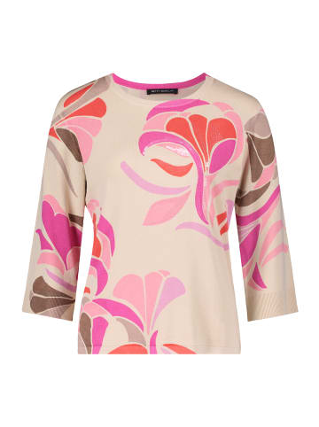 Betty Barclay Feinstrickpullover mit Print in Nature/Red