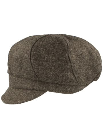 BREITER Ballonmütze in schwarz