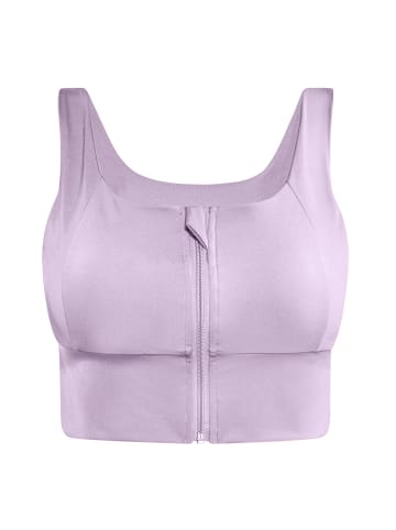 IZIA Damen Crop-Top in Lavendel