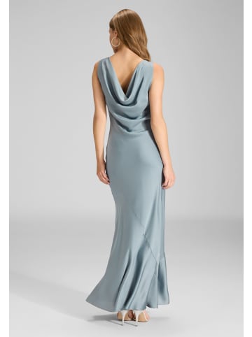 SWING Abendkleid in blau - 0001