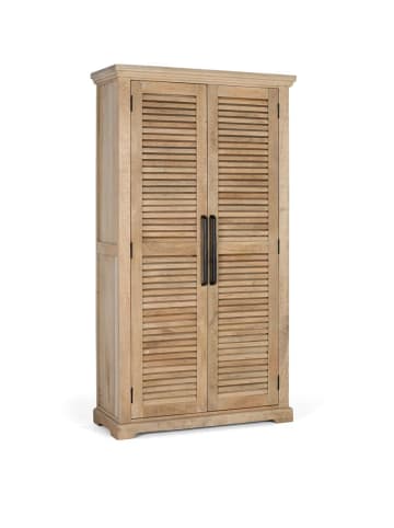 Giner y Colomer Schrank aus massivem Mangoholz organisierte Aufbewahrung in Brown