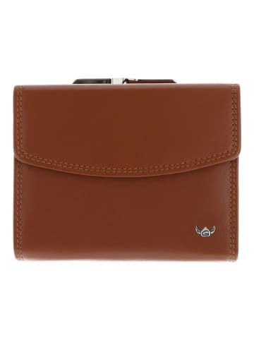 Golden Head Polo Geldbörse RFID Schutz Leder 12 cm cognac