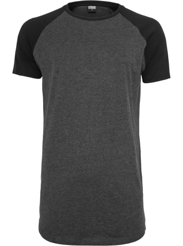 Urban Classics Urban Classics Herren Shaped Raglan Long Tee in cha/blk