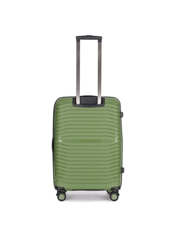 Stratic Bright+ 4 Rollen Trolley M 66 cm mit Dehnfalte olive