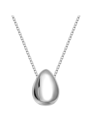 Glanzstücke München Kette Tropfen aus Sterling Silber in silber