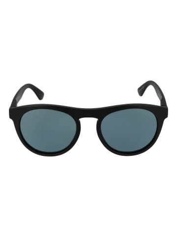 Serengeti Unisex Sonnenbrille Panto Schwarz