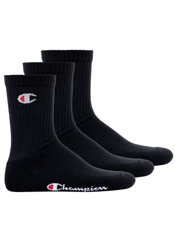Champion Socken 3er Pack in Schwarz