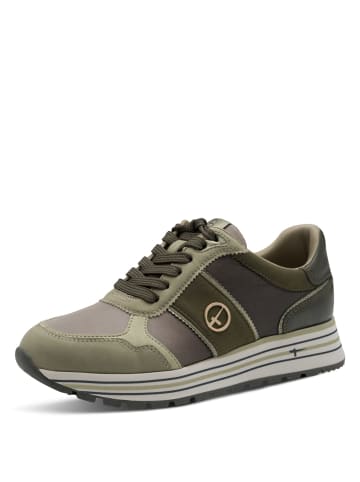 Tamaris Sportliche Schnürschuhe in Grün