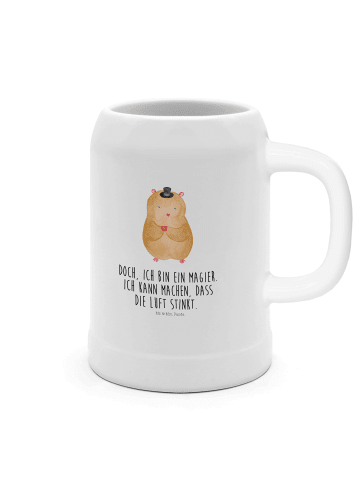 Mr. & Mrs. Panda Krug Hamster Hut mit Spruch in Weiß