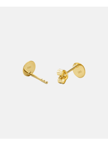 Vanlere Ohrringe aus 585 Gelbgold