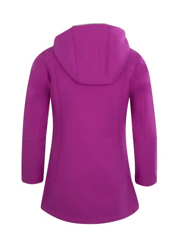 Trollkids Softshell Mantel "Lillesand" in Fuchsia / Blau