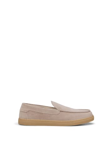 Marc O'Polo Slipper Model Karo in Dark Taupe