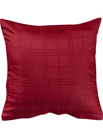 Erwin Müller Mako-Damast Kuschelkissenbezug Passau in rot