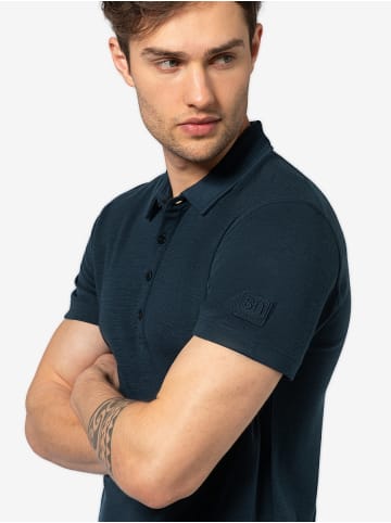 super.natural POLO BIO in blau