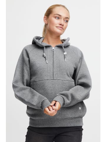 Oxmo Kapuzensweatjacke OXANDREA in Grau