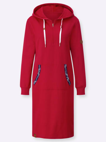 WITT WEIDEN Sweatkleid in rot
