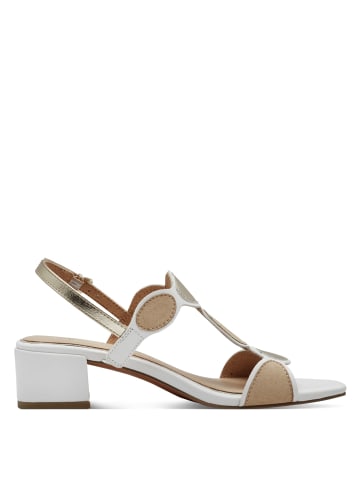 Marco Tozzi Riemchensandaletten in Weiß