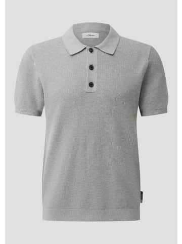 s.Oliver Strickpullover in 9400_grau meliert