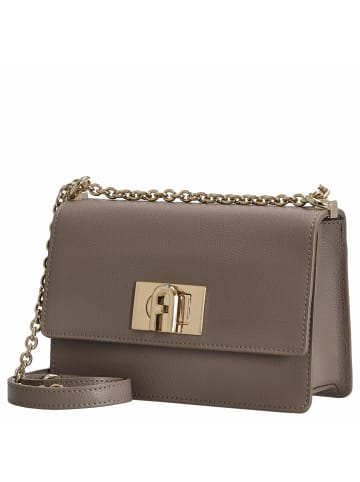 Furla 1927 Mini - Umhängetasche 20 cm (cognac h) in stucco gray