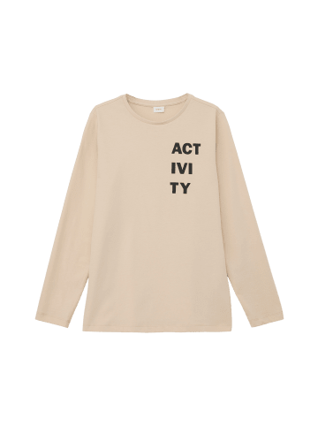 s.Oliver T-Shirt langarm in Beige