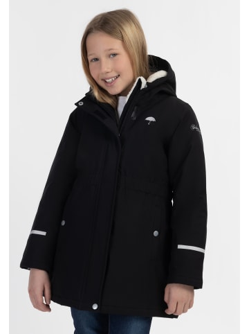 Schmuddelwedda Mädchen Winterjacke in Schwarz