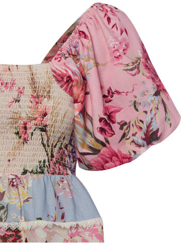 Y.A.S Bluse YASMessa in rosa hellblau - 0001