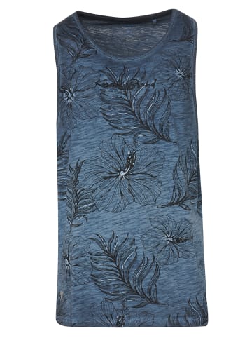 KOROSHI Tank Top Shirt in blau