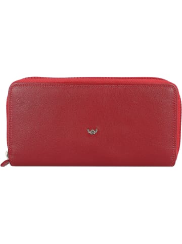 Golden Head Polo Geldbörse RFID Leder 18,5 cm in rot