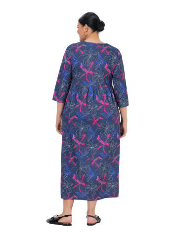 Ulla Popken Kleid in marine