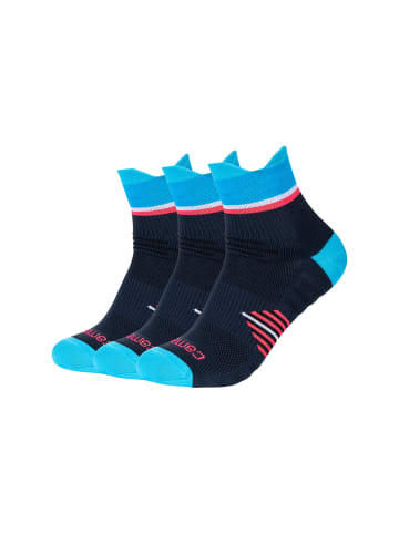camano Sport-Kurzsocke performance training light 3er Pack dark saphire