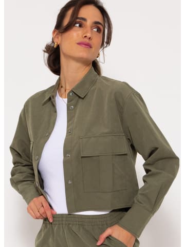 SASSYCLASSY Jacken-Übergangsjacken in khaki