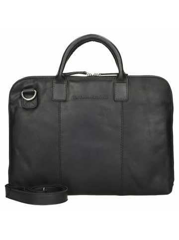 The Chesterfield Brand Harvey - Laptoptasche 14" Leder 37 cm in schwarz