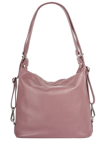 Samantha Look Shopper echt Leder in alt-rosa