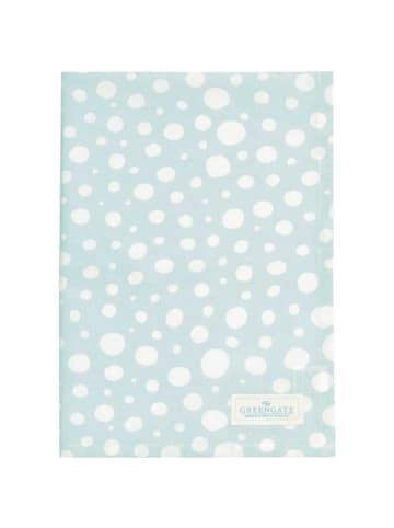 Greengate Geschirrtuch NEVA PALE BLUE Blau mit Punkten