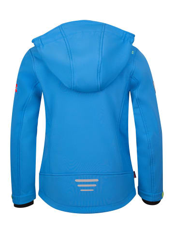 Trollkids Softshelljacke "Trollfjord" in Blau