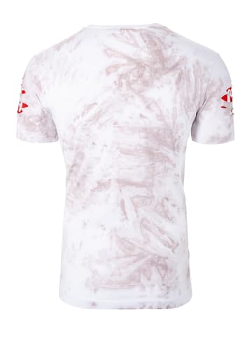 Cipo & Baxx Cipo & Baxx Regular Fit T-Shirt Herren  CT772 White S