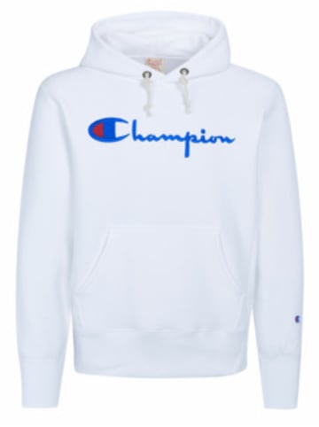 Champion Hoodie für Herren in weiß in weiß