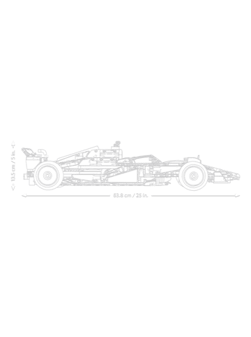 LEGO Technic Mercedes-AMG F1 W14 E Performance in Mehrfarbig ab 18 Jahre