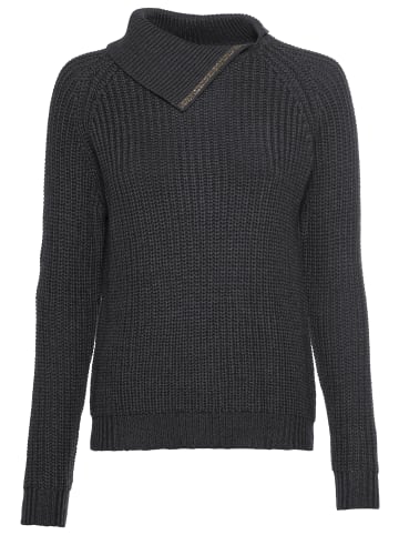 Laura Scott Strickpullover in dunkelgrau