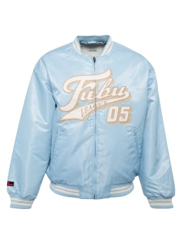 FUBU College-Jacken in lightblue/creme/sand