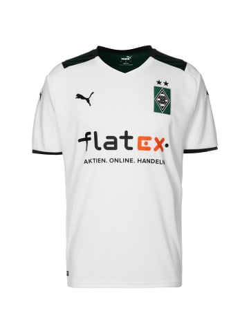 Puma Fußballtrikot Borussia Mönchengladbach 21/22 Heim in weiß / grün