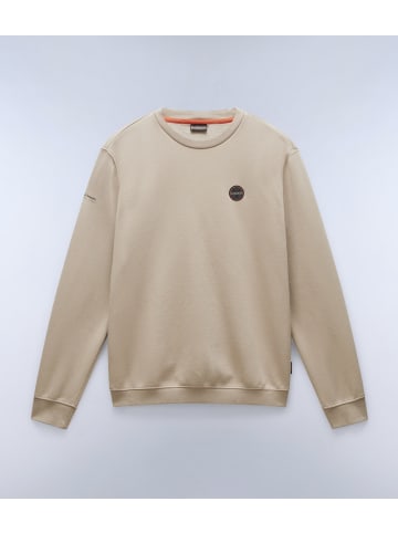 Napapijri Pullover "B-Badge C" in Beige