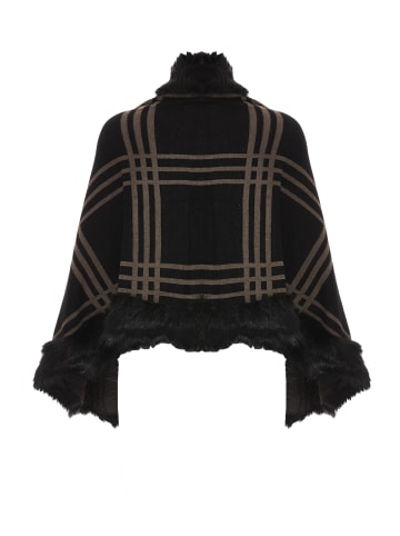 ALARY Poncho in Schwarz